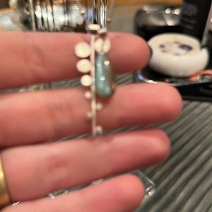 beautiful artisan silver necklace 🌱